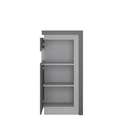 Narrow display cabinet (LHD) (including LED lighting)